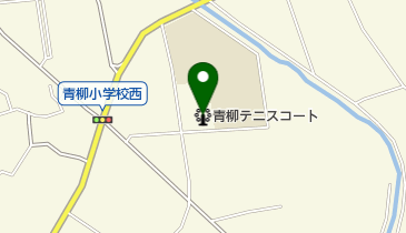 古賀市立青柳テニスコートの地図画像