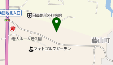 筑後の森テニスクラブの地図画像