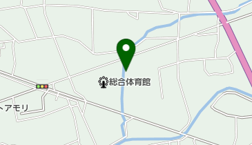 八女市庭球場の地図画像