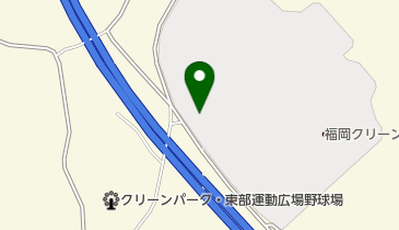 福岡市環境局施設部東部余熱利用センターテニスコートの地図画像