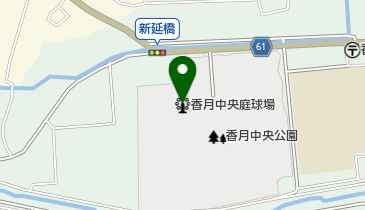 北九州市立香月中央庭球場の地図画像