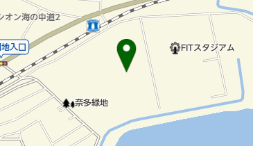 和白水処理センターコートの地図画像