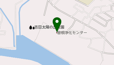 吉田太陽の丘庭球場の地図画像