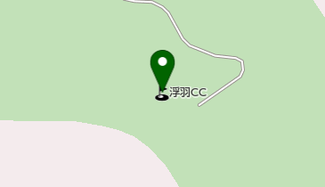 浮羽カントリークラブの地図画像