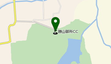 勝山御所カントリークラブの地図画像