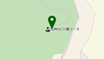 九州ゴルフ倶楽部八幡コースの地図画像