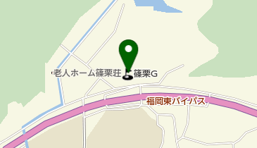 篠栗ゴルフセンターの地図画像