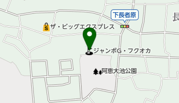 ジャンボゴルフセンター・フクオカの地図画像