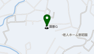 須恵ゴルフセンターの地図画像