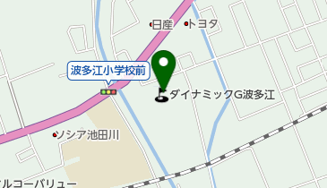 ダイナミックゴルフ波多江の地図画像