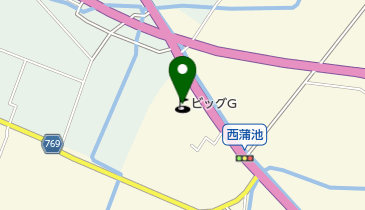 ビッグゴルフの地図画像