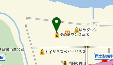 namcoゆめタウン久留米店の地図画像