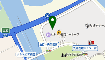 THE 3RD PLANETサープラ福岡シーホークあそびタウンの地図画像