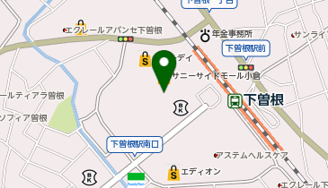 namcoサニーサイドモール小倉店の地図画像