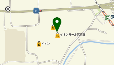 アドアーズプラスイオンモール筑紫野店の地図画像