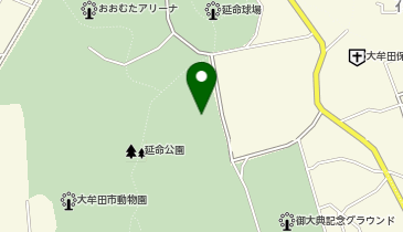 大牟田市延命プールの地図画像