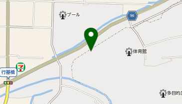 福岡県営筑後広域公園ゲートボール場の地図画像