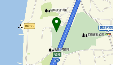 名島運動公園子供グラウンドの地図画像