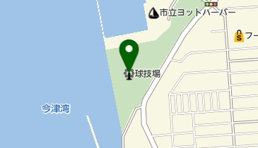 小戸公園球技場の地図画像