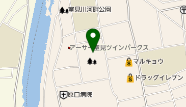 小田部中央公園の地図画像