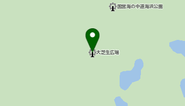 国営海の中道海浜公園大芝生広場の地図画像
