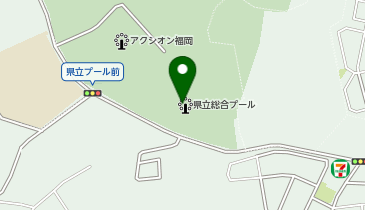 福岡県立総合プールアイススケートリンクの地図画像