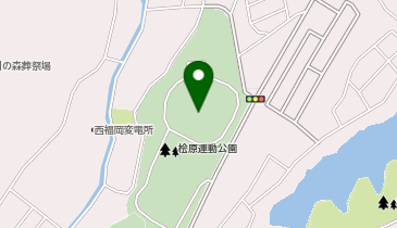 桧原運動公園多目的広場の地図画像