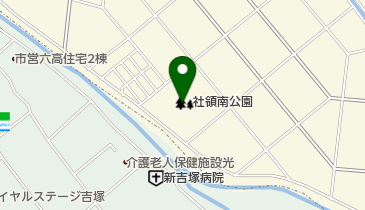 社領南公園野球場・ソフトボール場の地図画像