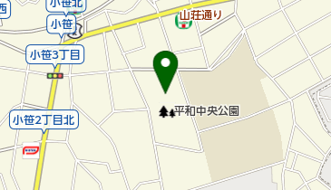 平和中央公園野球場・ソフトボール場の地図画像
