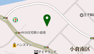 読売新聞北九州工場の地図画像