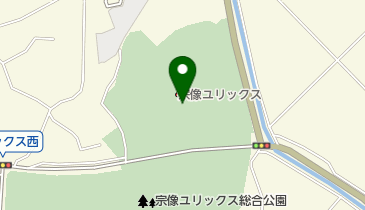 宗像ユリックスプラネタリウムの地図画像