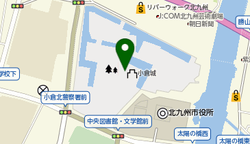 わっしょい百万夏まつりの地図画像