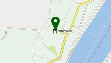 八幡古表神社細男舞神相撲の地図画像