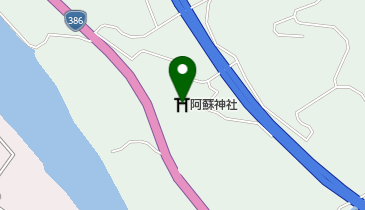 杷木の泥打ち祭りの地図画像