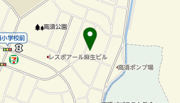 こもれび学園果樹園の地図画像