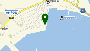 志賀島漁港の地図画像