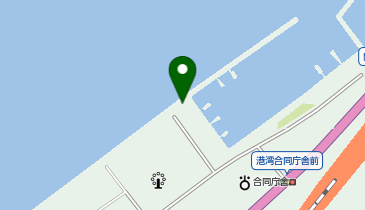 門司税関岸壁の地図画像