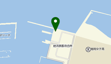 姪浜漁港の地図画像