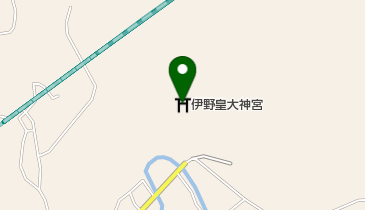 伊野天照皇太神宮の地図画像