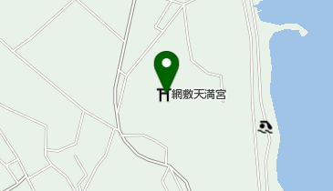 綱敷天満宮の地図画像