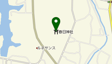 春日神社の地図画像