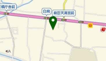 島田天満宮の地図画像