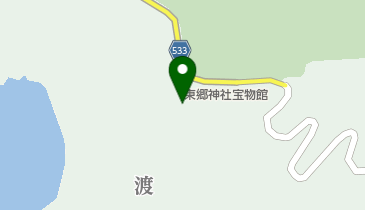 東郷神社の地図画像