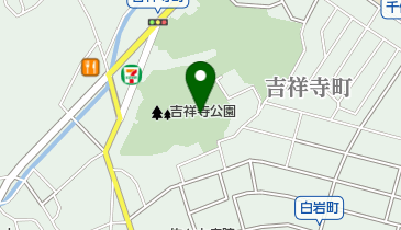 吉祥寺の地図画像