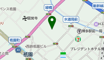 承天寺の地図画像