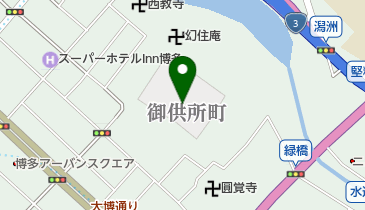 聖福寺の地図画像