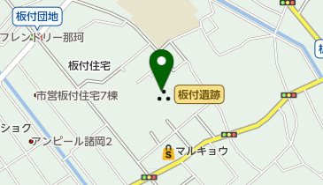 板付遺跡の地図画像
