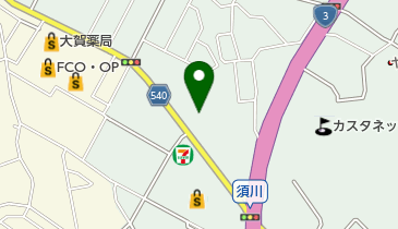 新宮温泉ふくの湯の地図画像