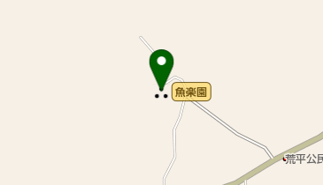 魚楽園の地図画像