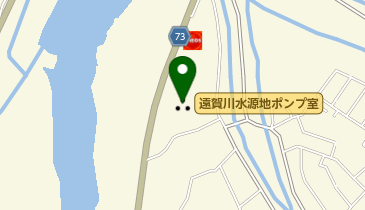 遠賀川水源地ポンプ室の地図画像